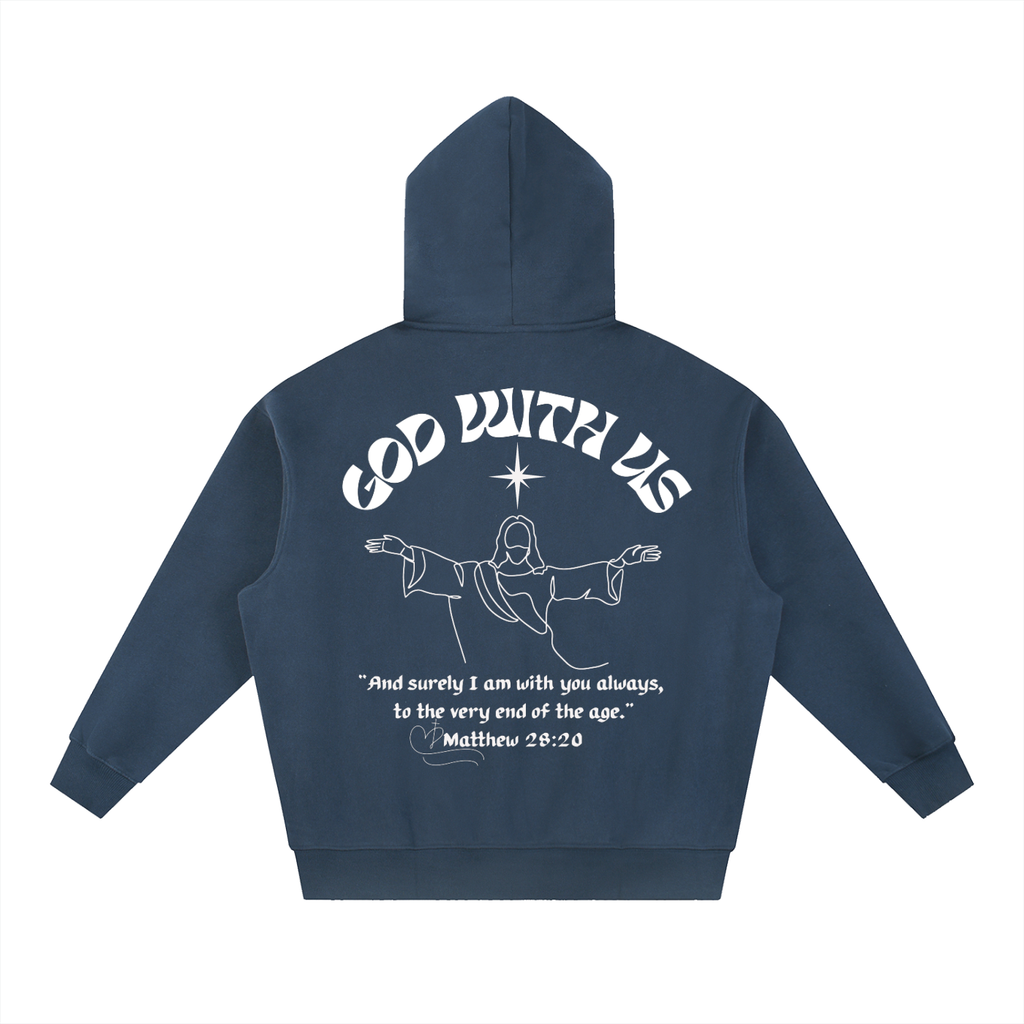 Hoodies,Boxy,Oversized ,GodWithUs,Cozy