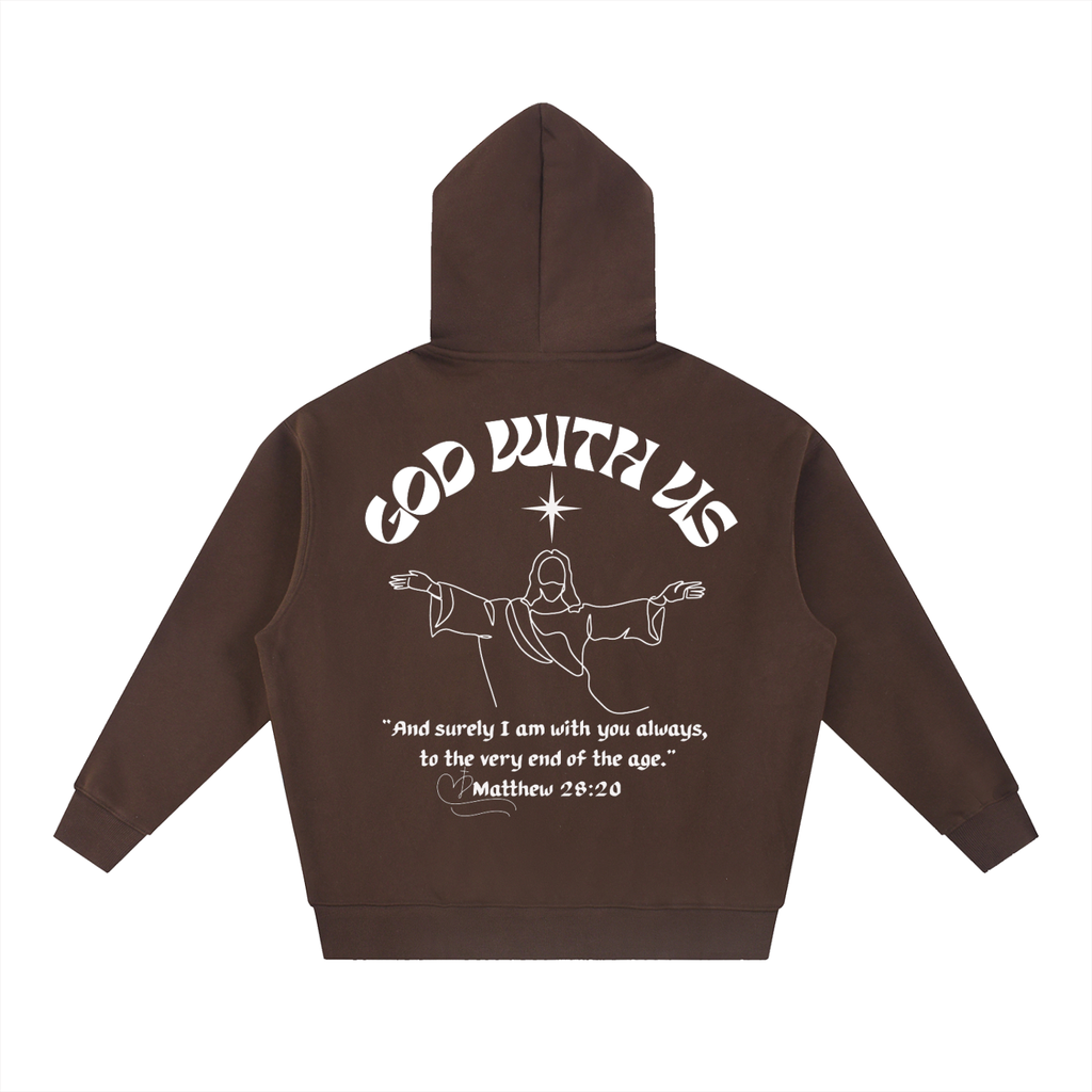 Hoodies,Boxy,Oversized ,GodWithUs,Cozy