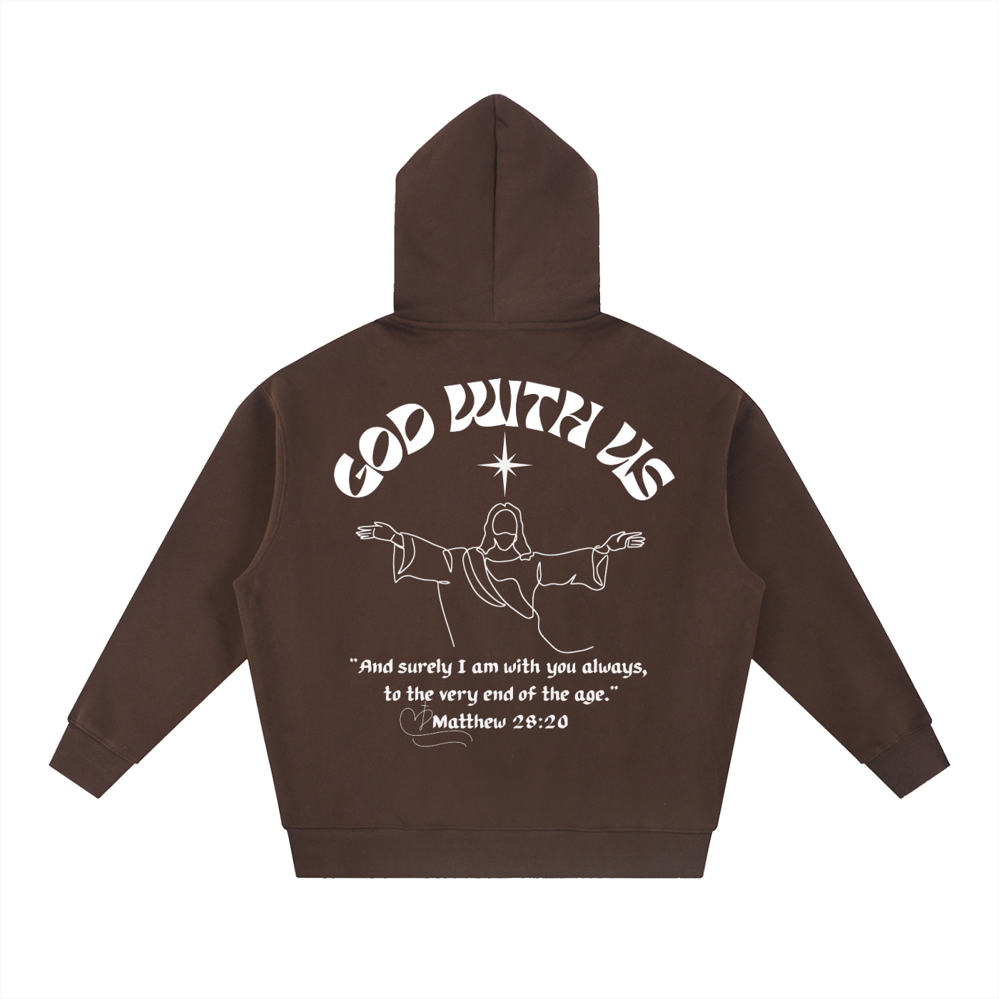 Hoodies,Boxy,Oversized ,GodWithUs,Cozy