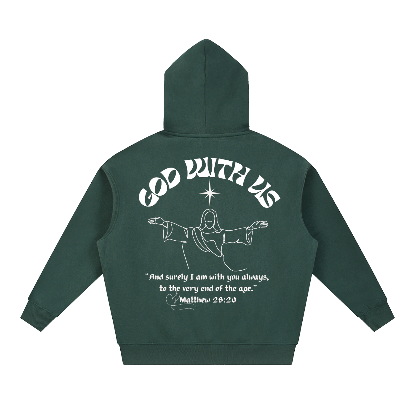 Hoodies,Boxy,Oversized ,GodWithUs,Cozy